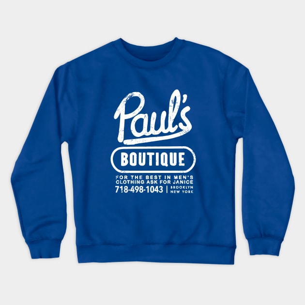 Pauls Boutique Distressed Crewneck Sweatshirt by Shirleyy Shop Arts